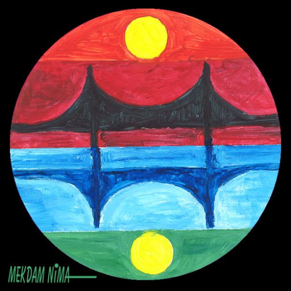 Oil Painting On Canvas - Bridge Mandala